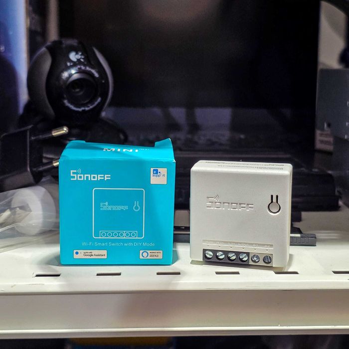 Sonoff MINI R2 – Interruptor Inteligente Wi-Fi Compatível Alexa/Google