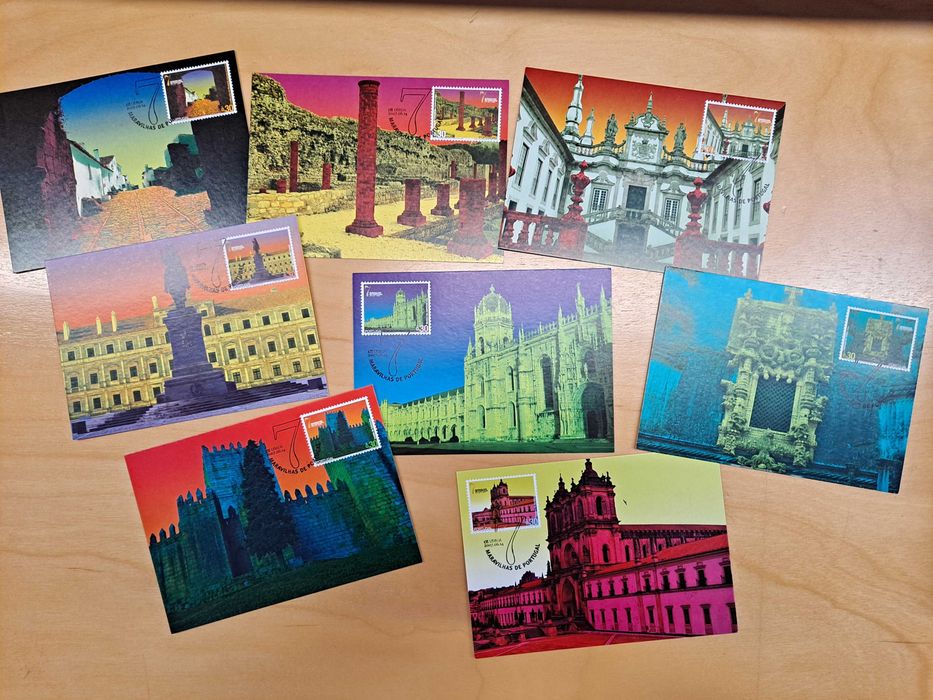 Filatelia, selos, postais e envelopes