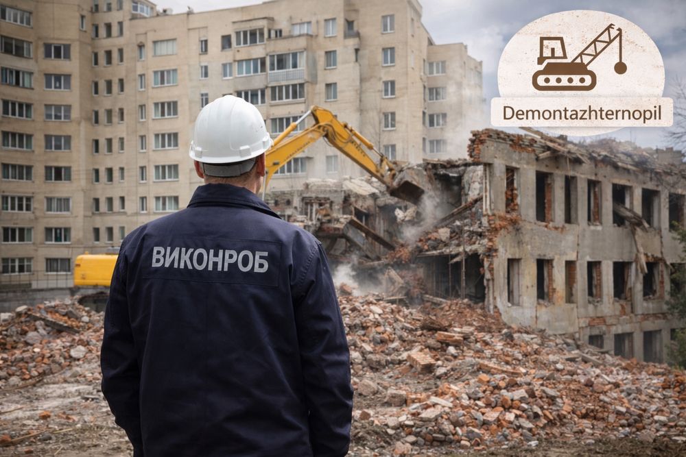 Демонтаж будинків та споруд | Аварійні об’єкти | Тернопіль та область