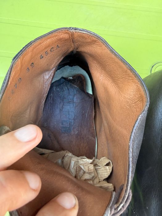 Botas / Botins Camper "The Original's Club" em Pele Castanha – Tamanho 45