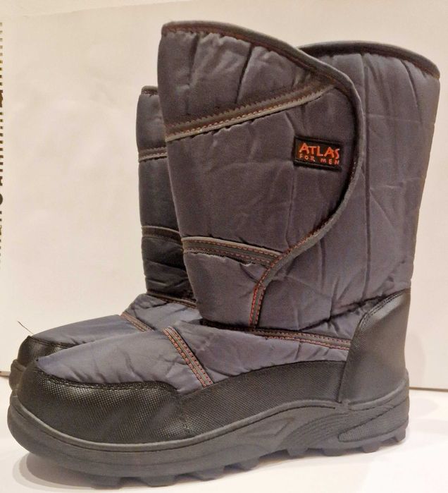 Atlas for men дутики теплі чоботи зимние сапоги термосапоги серые 46.