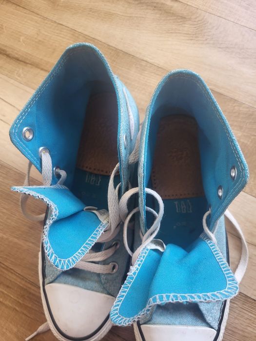 Trampki Converse All Star – błękitne / turkusowe – rozmiar 39