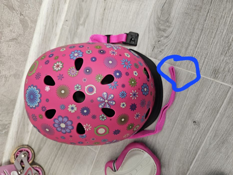 Ролики розмір 28-30, Захист, шолом