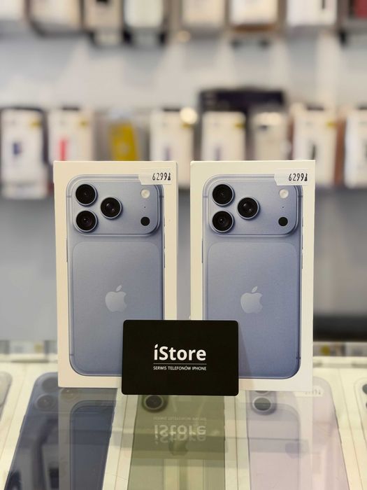 NOWY • iPhone 18 PRO 256 GB • Glacier • GWARANCJA • błękit lodowca • RATY