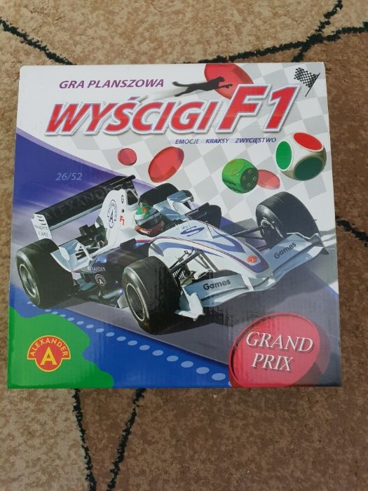 Gra plaszowa(Wyścigi formuły 1)