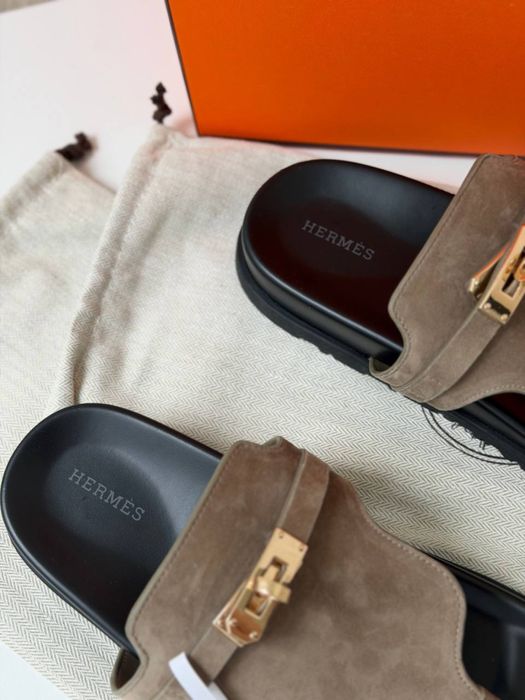 Hermes chypre sandale  шлепки