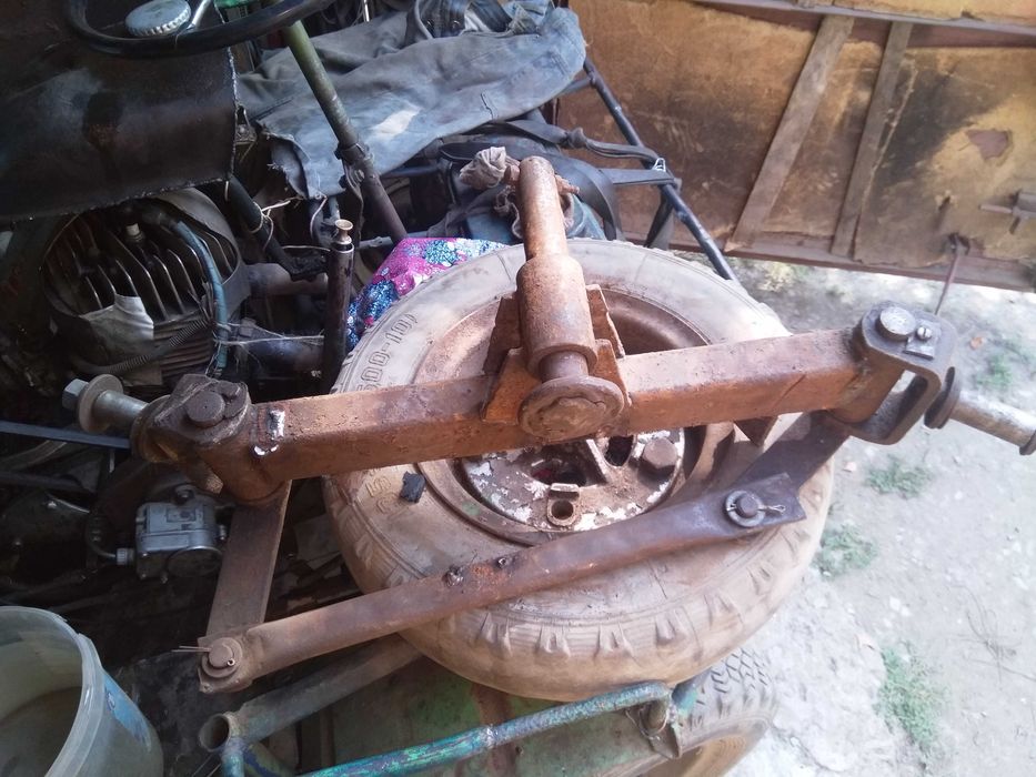 мото синий и велик