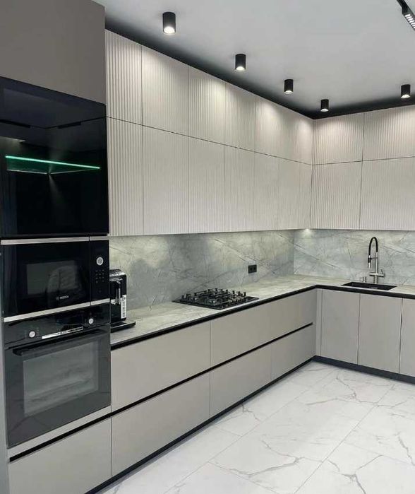 Кухня на заказ Днепр. Кухня Днепр. На замовлення Шафа. Диван. Ліжко.