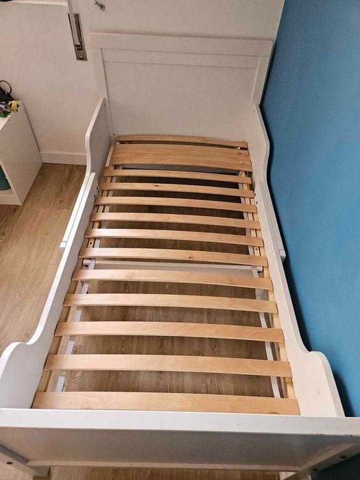 Cama extensível IKEA SUNDVIK + colchão NATTSMYG