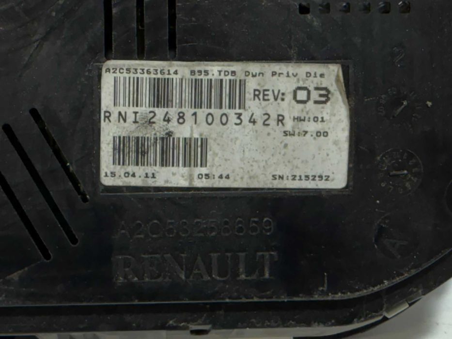 Quadrante Renault Megane  III