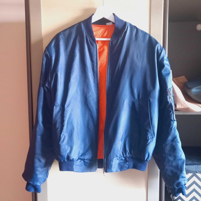 Kurtka bomberka, granatowa