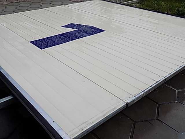 Brama garażowa segmentowa panelowa 304x301cm