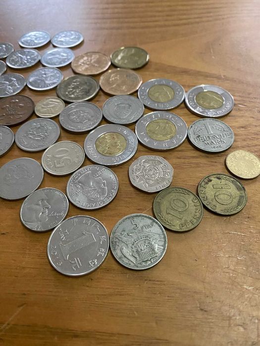 Moedas de Vários Paises