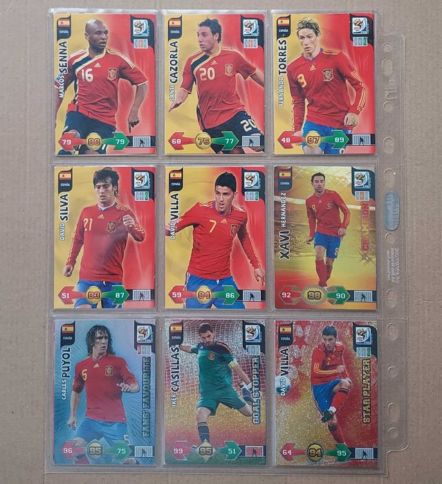 Cartas Futebol - Sets completos - Benfica FC Porto Panini Topps
