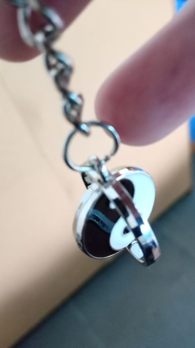 Porta-chaves Yin Yan giratório fidget toy