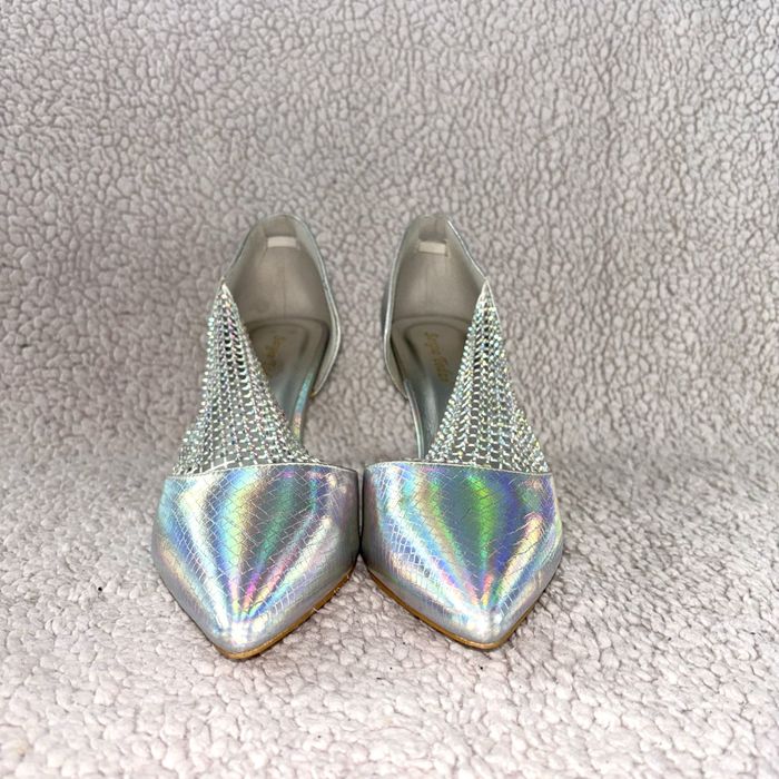 Salto alto brilhantes