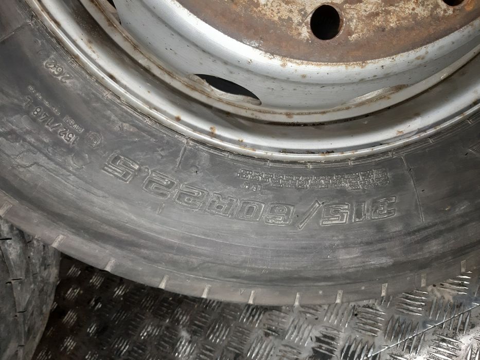 Opony Felgi Koła Ciężarowe 2X 315/60 R22.5 Fulda Ecocontrol