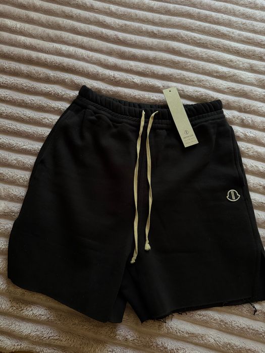 Moncler Rick Owens Black Shorts шорты монклер рик