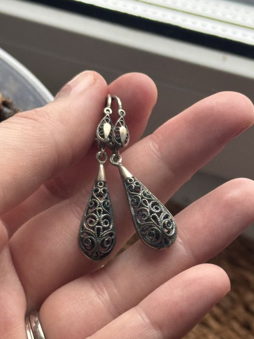 Сережки срібло 925 вінтаж срср