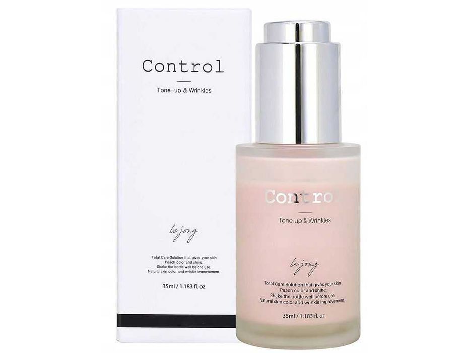 Krem brzoskwiniowy LE JONG CONTROL Tone-up & Wrinkles