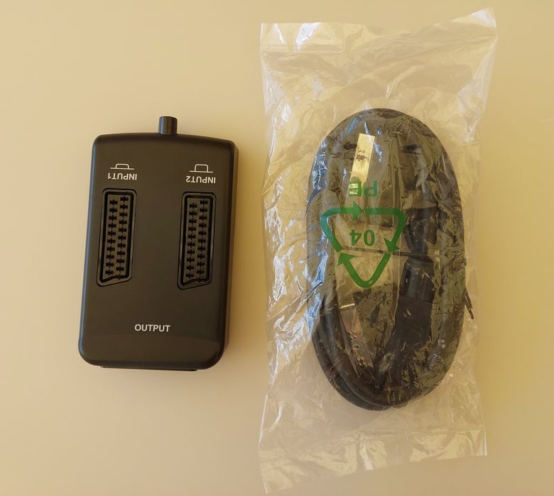 Derivador scart 2 entradas