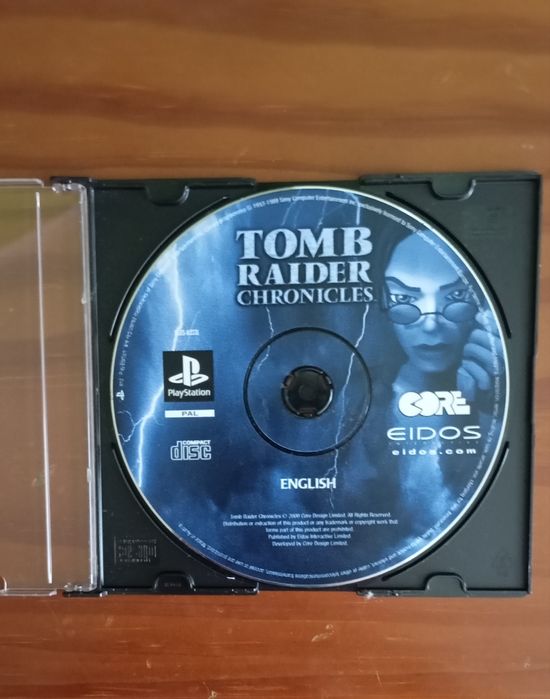 Tomb Raider Chronicles Ps1 Cd