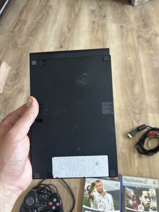 Sony PlayStation 2 Ps 2 Konsola z padem plus 3 gry i okablowanie