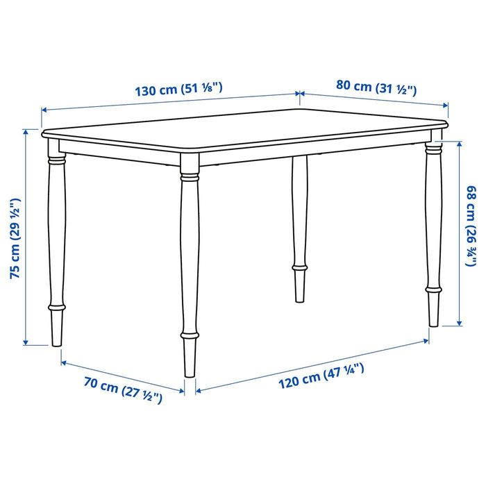 Conjunto mesa e 4 cadeiras