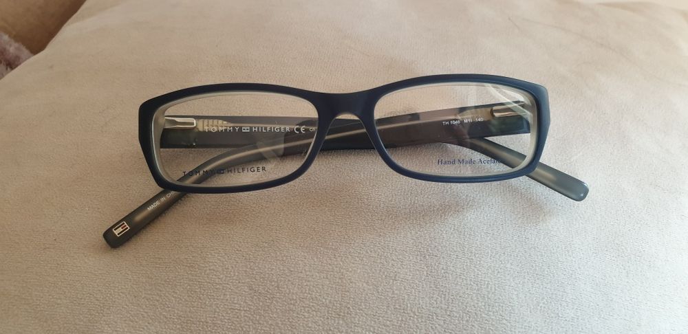 Okulary oprawki korekcyjne dla dziecka dziecięce granatowe