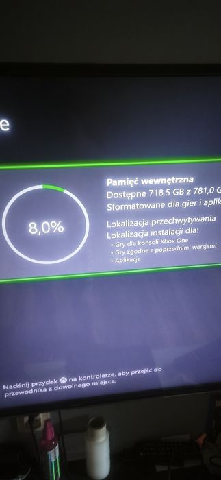 Xbox one x 4k 1tb pad gra