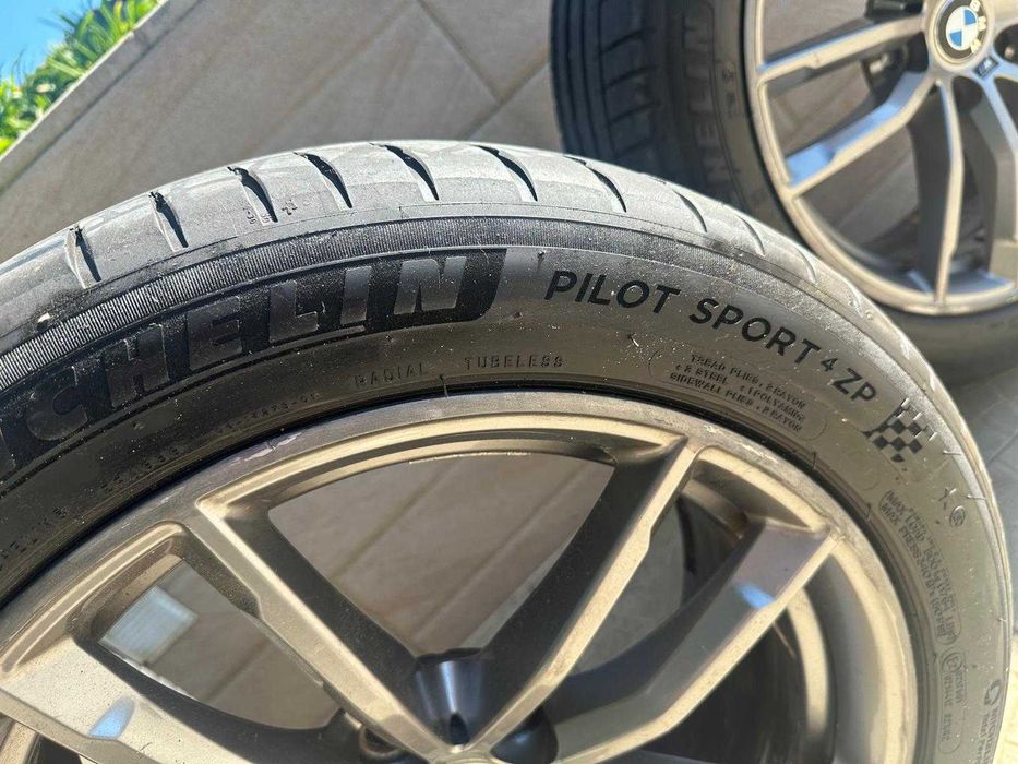 4 Jantes /Pneus BMW originais