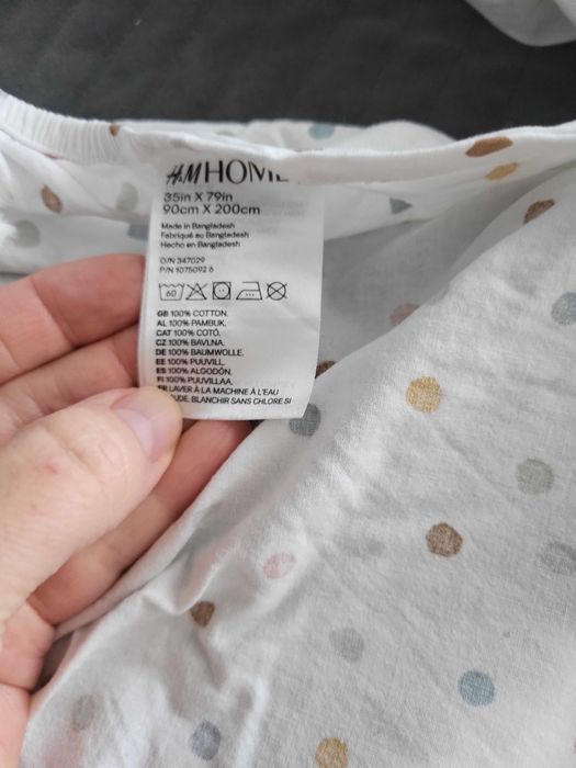 Prześcieradło 9Ocm X 200cm H&M