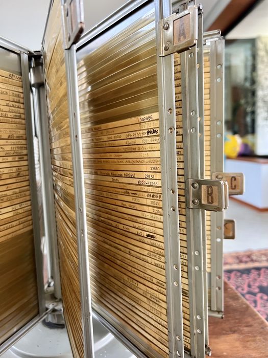 Agenda telefónica vintage