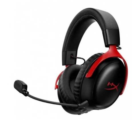 Ігрова гарнітура HyperX Cloud III Wireless S Black - Black/Red• Нова!