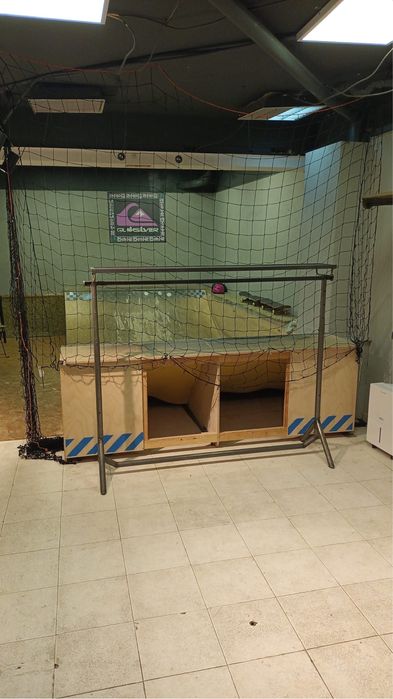 Mini Rampa Half pipe 210x570x80