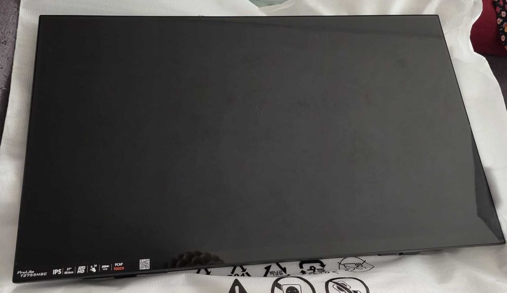 Monitor Iiyama 27″ 1080p IPS Touch 60Hz Colunas USB HDMI DisplayPort VESA