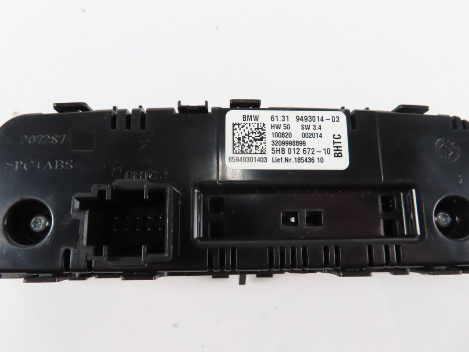 Painel Ac / Ar Condicionado Bmw X3 Ref: 61319493014 / 61315A3Bbf2