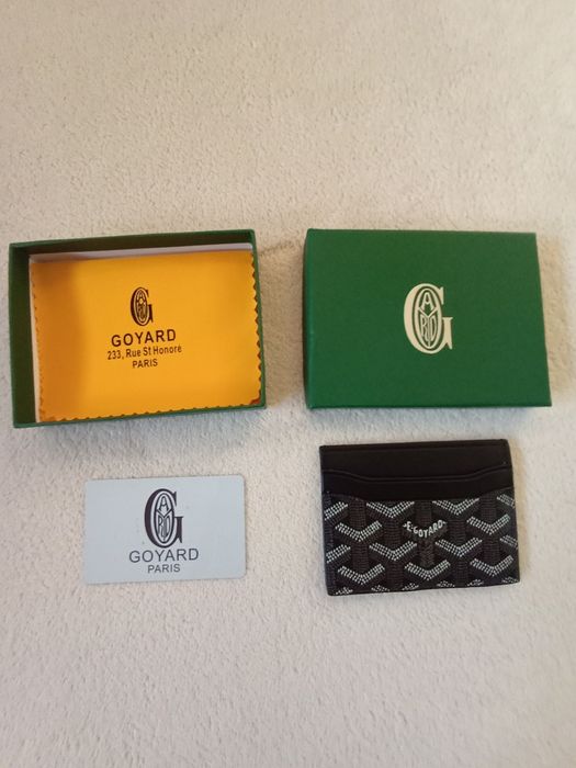 Goyard card holder