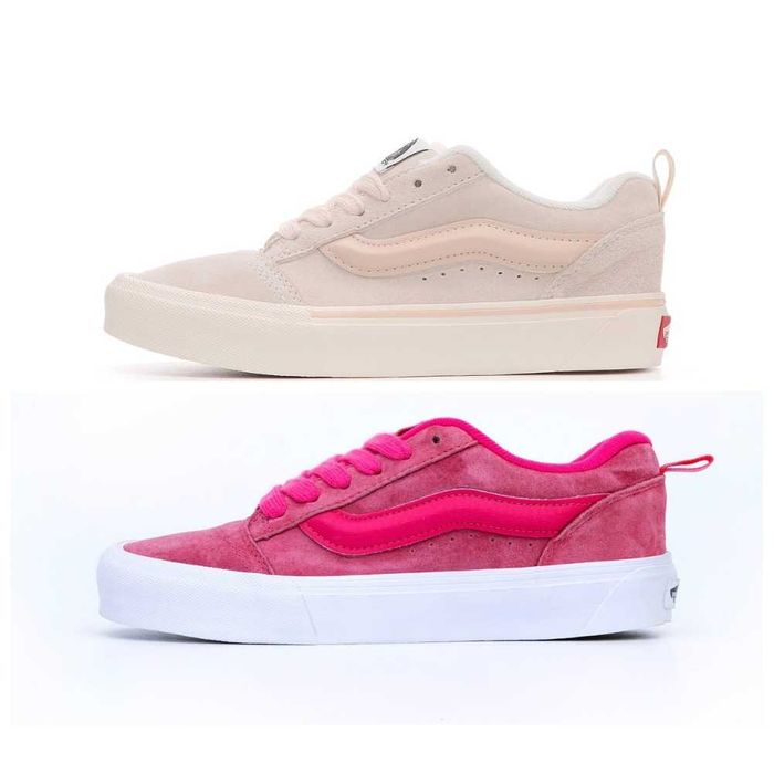 Женские кеды Vans KNU Skool Pastels Pink VN0009QCPNK ванс кну скул