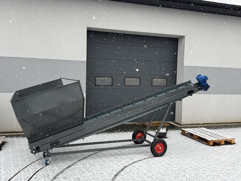 Przenosnik taśmowy 5m, Tasmociag, podajnik, PRODUCENT