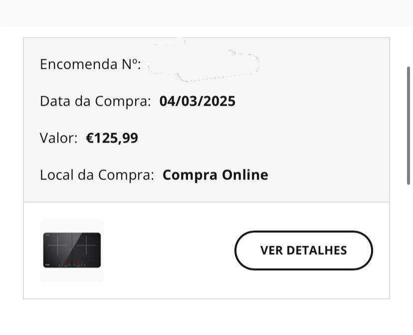 Placa portátil de indução