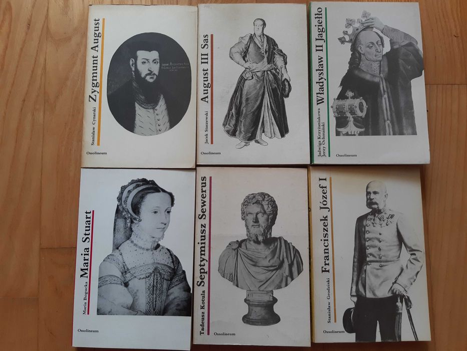 biografie Zygmunt August, August III Sas, Władysław Jagiełło, inne