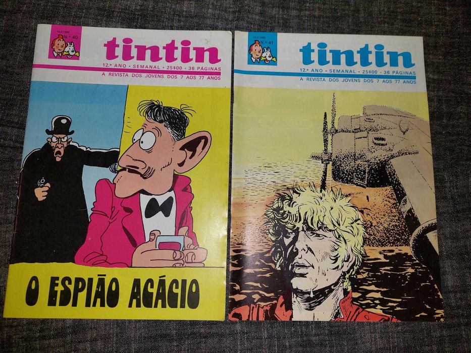 Revista Tintin – 12º Ano (52 edições completas)