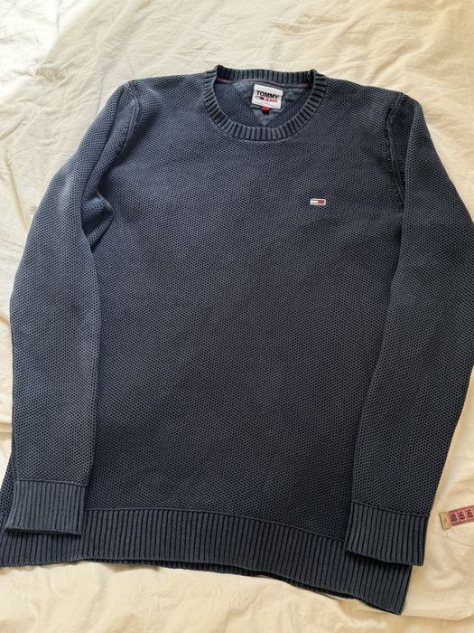 granatowy sweter tommy hilfiger