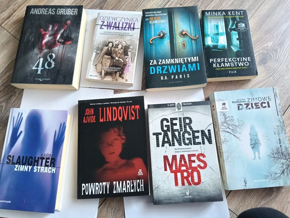 Książki używane , romanse kryminały, itp