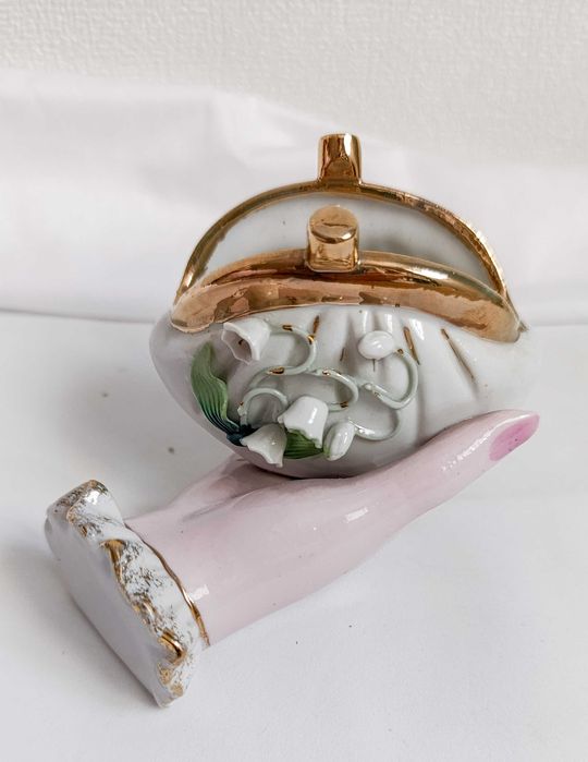 Aneleira em Porcelana Vintage