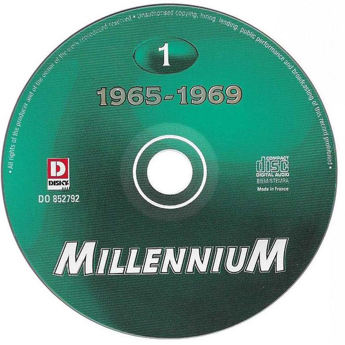 Millenium - - - - - 1965 - - - 1969 - - - - - 2 X CD430760324152709122
