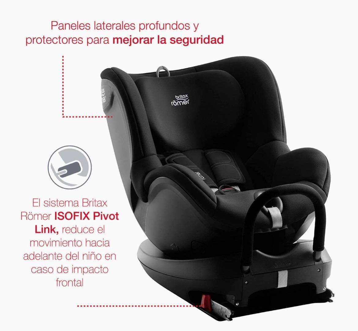 BRITAX ROMER Silla infantil DUALFIX 2 R de 0 a 18 kg giratoria 360 Areeiro OLX.pt
