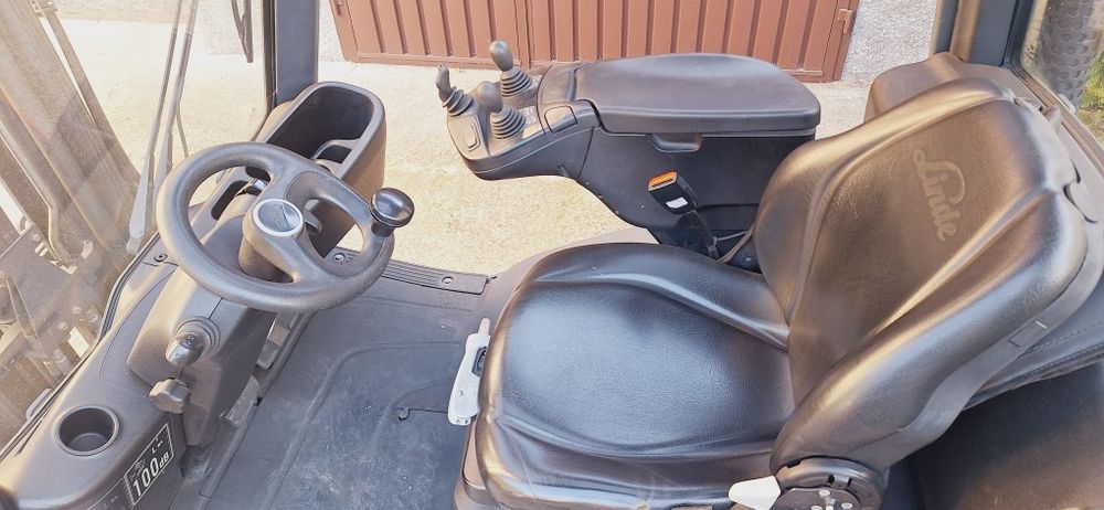 Linde H16 z 2015r Triplex przesuw Pozycjoner wózek widłowy widlak