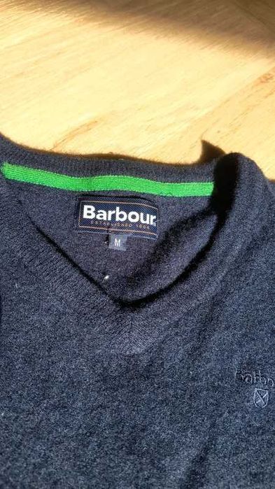Wełniany sweter Barbour, 100% Wełna (jagnięca premium), Rozmiar M,